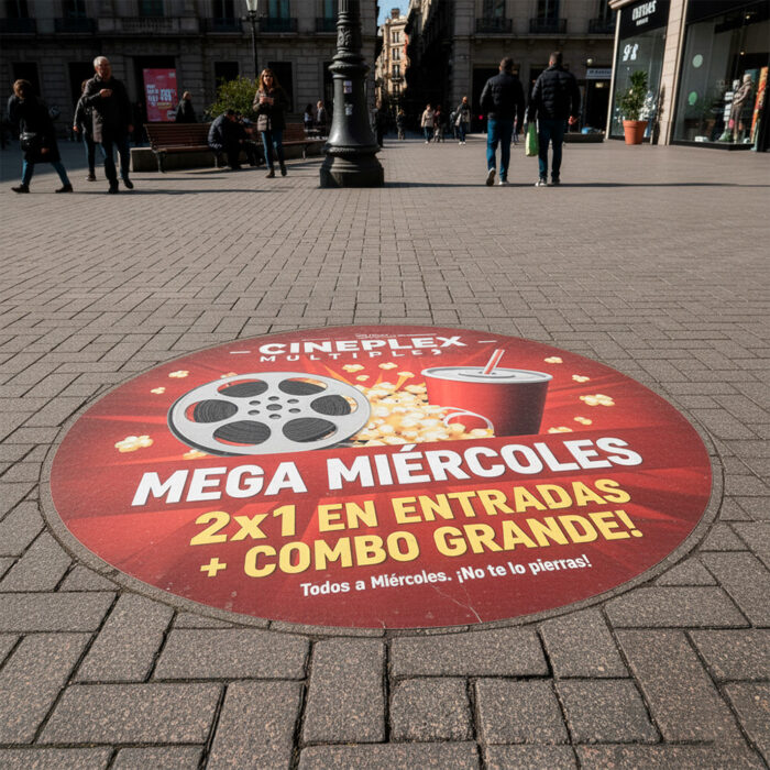 Vinil Alta Calidad + Floor Graphic