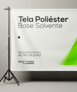 Tela Poliéster Base Solvente